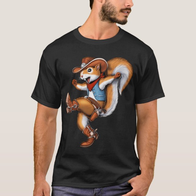 Camiseta Vaquero de ardilla (Anverso)