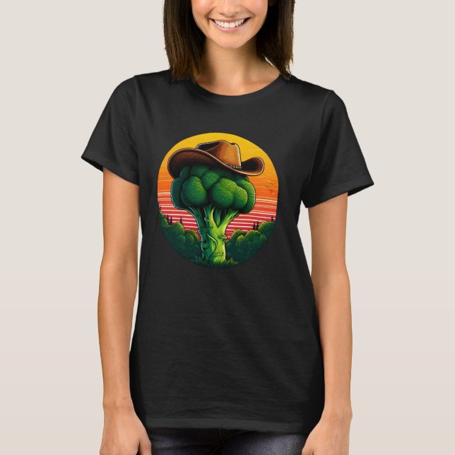 Camiseta Vaquero de brócoli (Anverso)