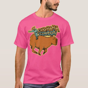 Camiseta Vaquero de Capybara por Tobe Fonseca