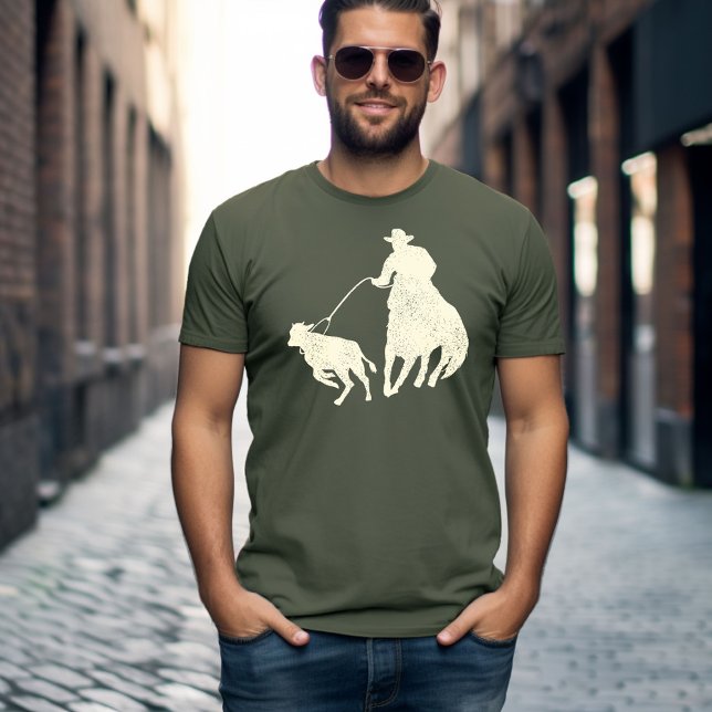 Camiseta Vaquero de doma de terneros (Subido por el creador)
