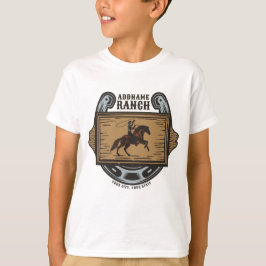 Camiseta Vaquero de lazo AGREGAR NOMBRE Familia Occidental 