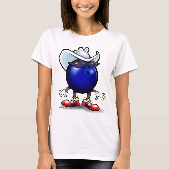 Camiseta Vaquero de los bolos (Anverso)
