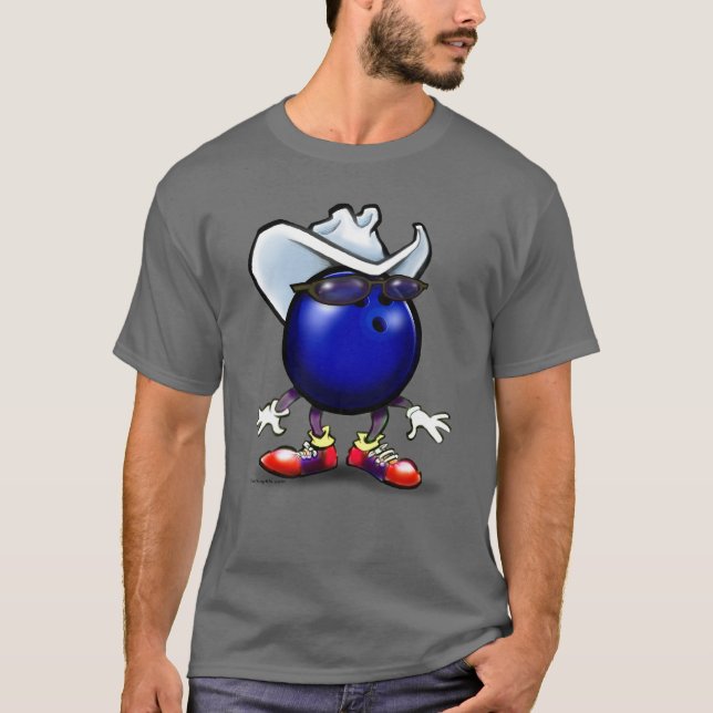 Camiseta Vaquero de los bolos (Anverso)