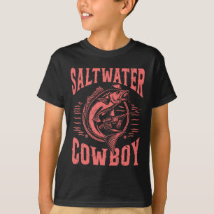 Camiseta Vaquero de pesca de agua salada