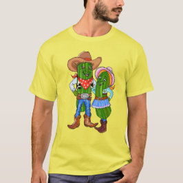 Camiseta Vaquero de Pickle, Vaquera de Gherkin, Dill Cucumb
