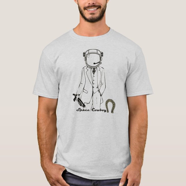 Camiseta Vaquero del espacio (Anverso)