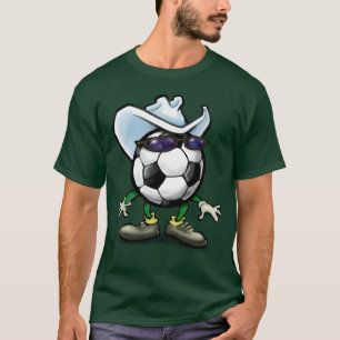 Camiseta Vaquero del fútbol