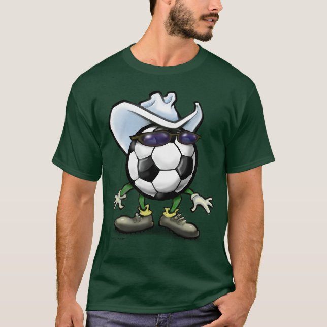 Camiseta Vaquero del fútbol (Anverso)