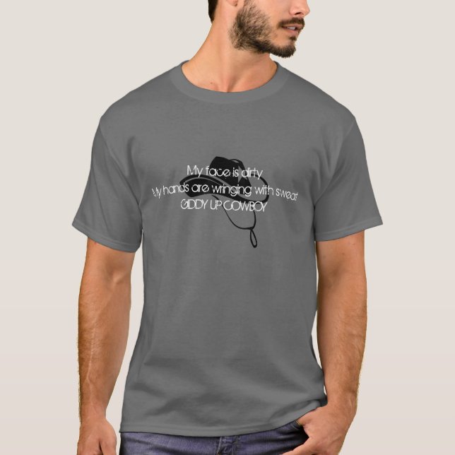 CAMISETA VAQUERO DEL HAIKU (Anverso)