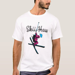 Camiseta Vaquero Deportivo Invernal de Nieve de descenso es