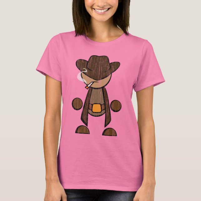Camiseta Vaquero - Dolorido (Anverso)