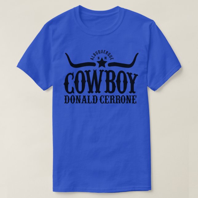 Camiseta Vaquero Donald Cerrone 2 (Diseño del anverso)