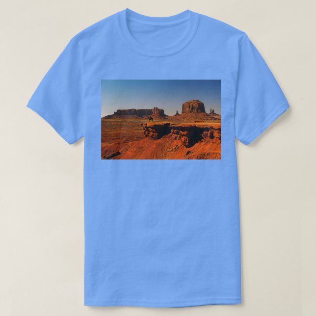 Camiseta Vaquero en el Valle del Monumento (Diseño del anverso)