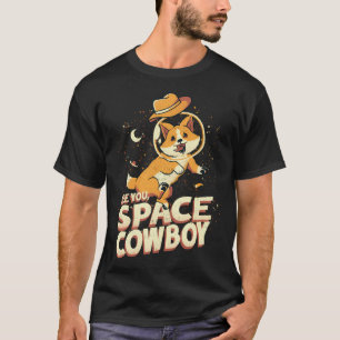 Camiseta Vaquero Espacial Corgi Por Tobe Fonseca