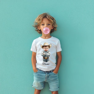 Camiseta Vaquero Gruñón Personalizado con Ropa de Denim