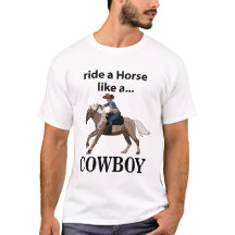 Vaquero Monta Un Caballo Como Un Vaquero