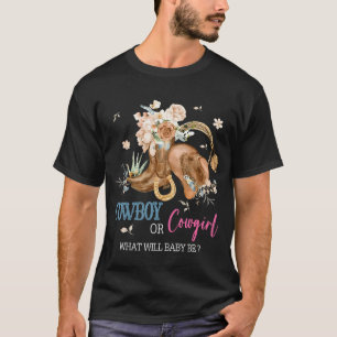 Camiseta Vaquero O Bebé Vaquero Género Revelar Fiesta Occid