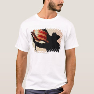 Camiseta Vaquero que detiene a las barras y estrellas,