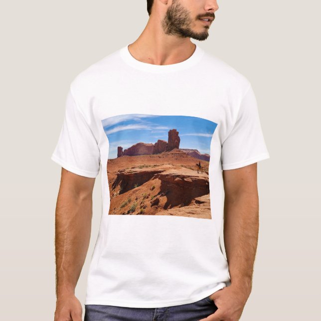 Camiseta Vaquero solitario (Anverso)