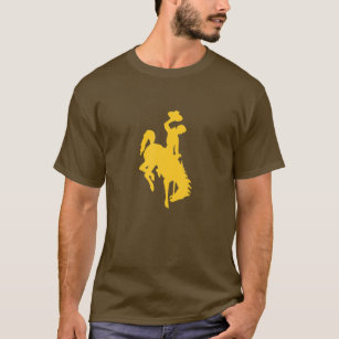 Camiseta Vaquero Wyoming Montando Un Caballo Maldito