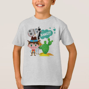 Camiseta Vaquero y caballo