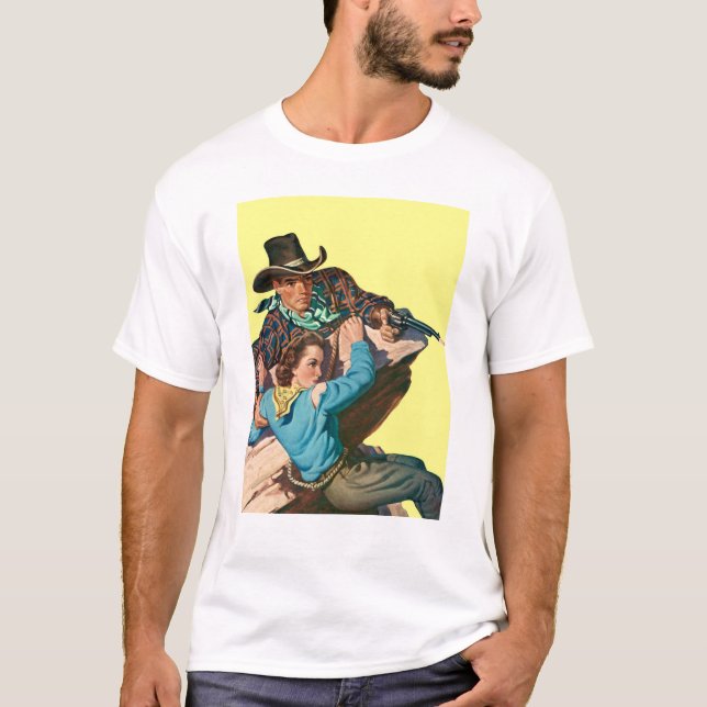 Camiseta Vaquero y vaquera (Anverso)