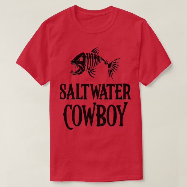Camiseta Vaqueros de agua salada (Diseño del anverso)