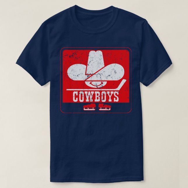 Camiseta Vaqueros de Calgary (Diseño del anverso)