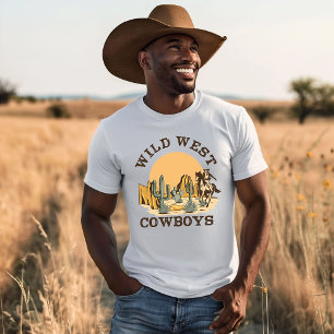 Camiseta Vaqueros del Oeste Salvaje