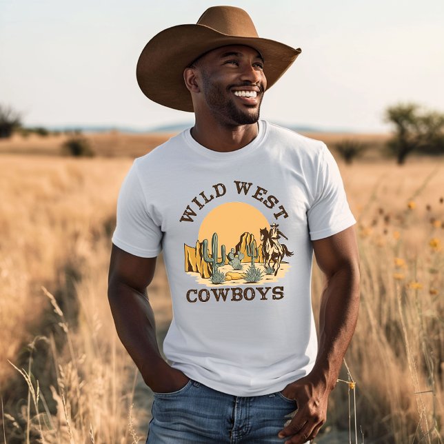 Camiseta Vaqueros del Oeste Salvaje (Subido por el creador)