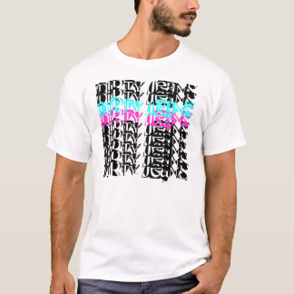 Camiseta VAQUEROS SUCIOS en logotipo de la repetición