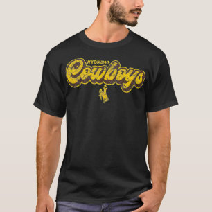 Camiseta Vaqueros Wyoming Vaqueros Bloquean El Atletismo 