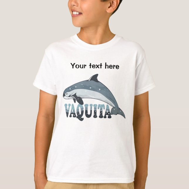 Camiseta Vaquita Porpoise (Anverso)