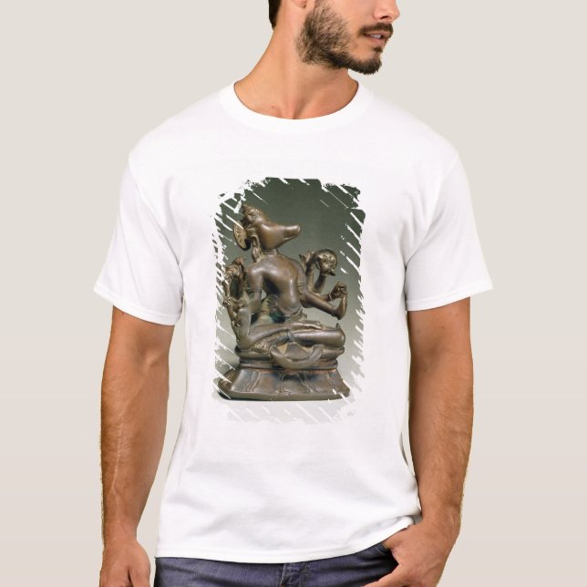 Camiseta Varaha, Gurjara Pratihara, Tamil Nadu (bronce) (Anverso)
