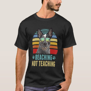 Camiseta Varamiento No Enseñando  Perro Ganadero Australian