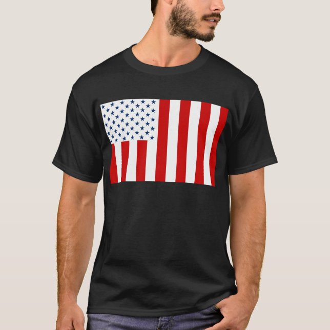 Camiseta Variación de los hijos de la libertad de la bander (Anverso)