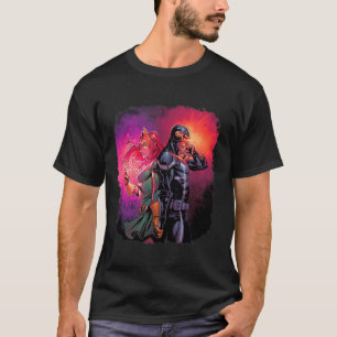 Camiseta Variante de Marvel X-men Cíclope y Jean Grey Valen