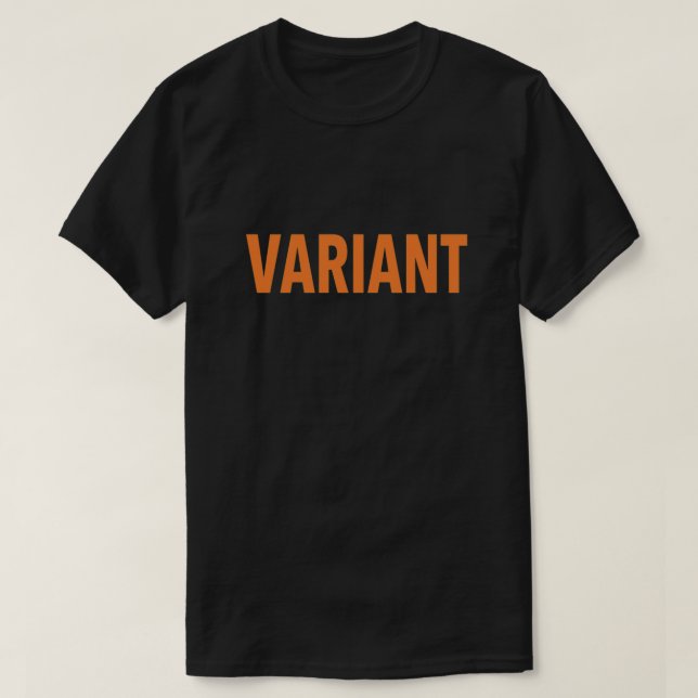 Camiseta Variante de variación de tiempo de TVA (Diseño del anverso)