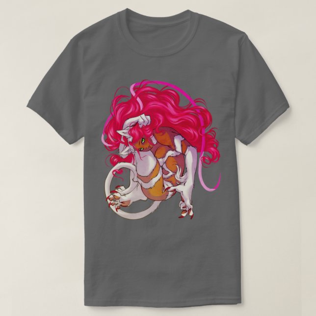 Camiseta Variante rosa Felicia (Diseño del anverso)