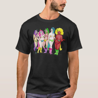 Camiseta Variedades de Unicornio
