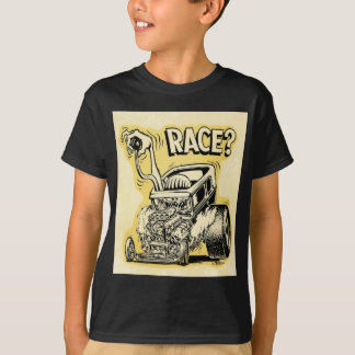Camiseta varilla caliente quiere correr monstruo dibujos an