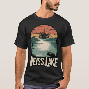 Camiseta Varilla de Pescar con Bandera Americana Amante de 