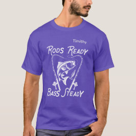Camiseta Varillas Listas Bajo Estable Gráfico SVG Personali