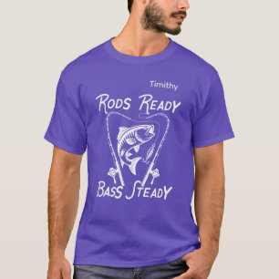 Camiseta Varillas Listas Bajo Estable Gráfico SVG Personali