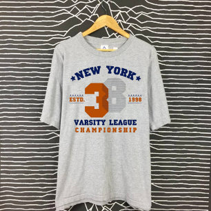 Camiseta Varsity New York college university style