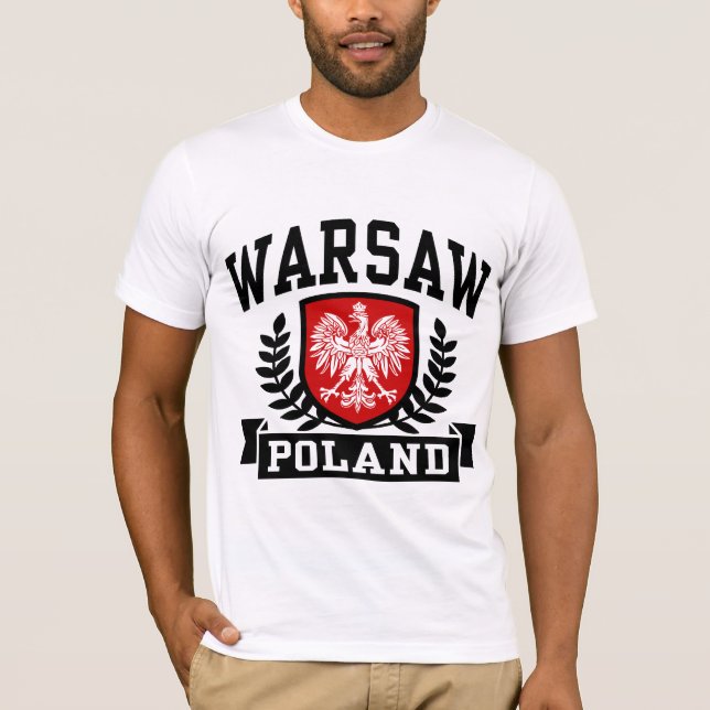 Camiseta Varsovia Polonia (Anverso)