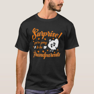 Camiseta Vas a Ser Abuelos Anuncio de Embarazo