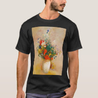 Vasa vintage de flores (1906) de Odilon Redon