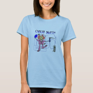 CAMISETA VASCULAR CARDIIO DE LA ENFERMERA DE CVICU