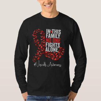Camiseta Vasculitis Awareness Month Red Ribbon